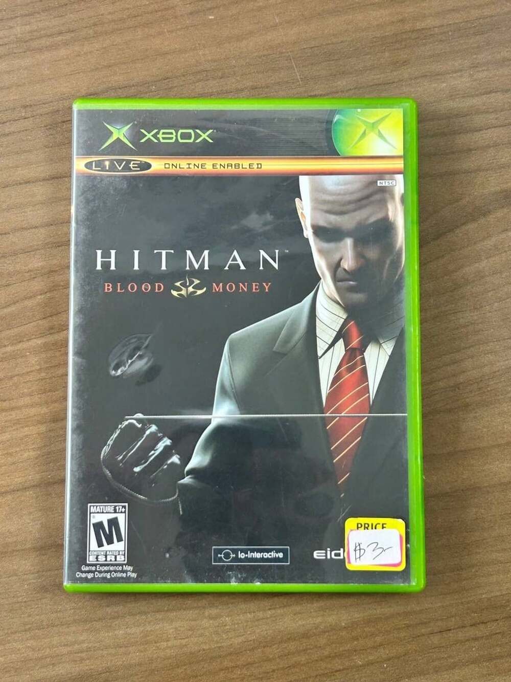 Hitman Blood Money Microsoft Xbox 2006 CIB Complete w/ Manual